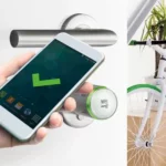 DOM ENIQ TAP KEY - offener Raum ist zu sehen, der durchs Handy aufgesperrt worden ist